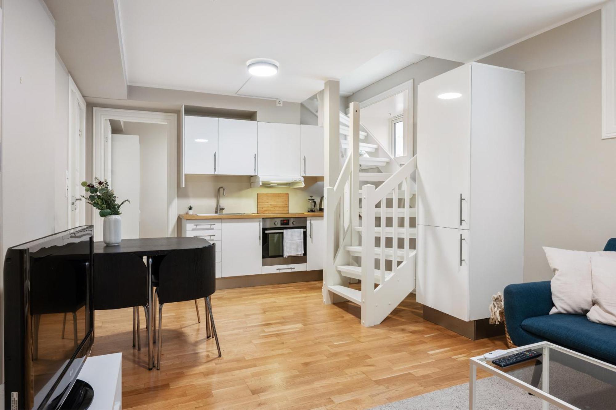 Ferienwohnung New! Modern City Apt: Central W/ Private Entrence Bergen Exterior foto